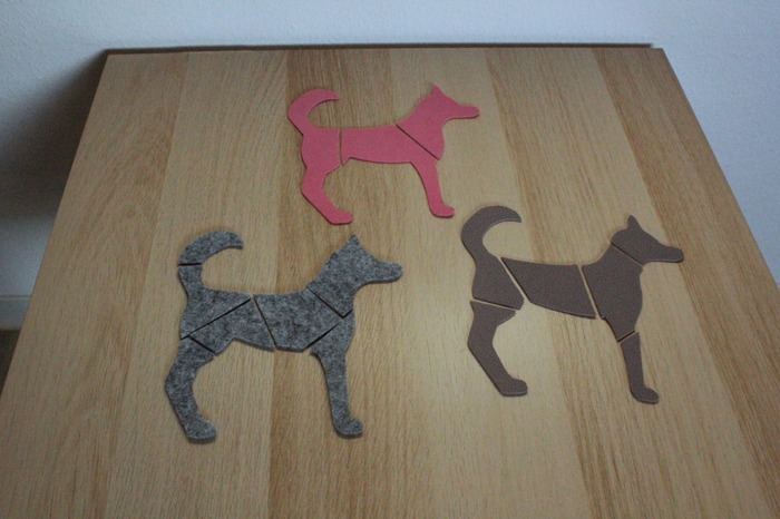 Tangram-Hunde :: Sattt